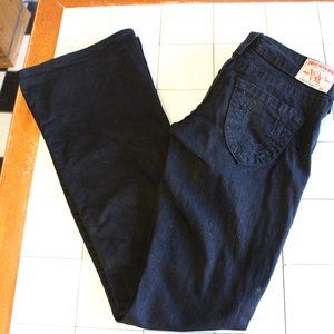 TRUE RELIGION DISCO BOBBY WOMENS JEANS SIZE 26X35
